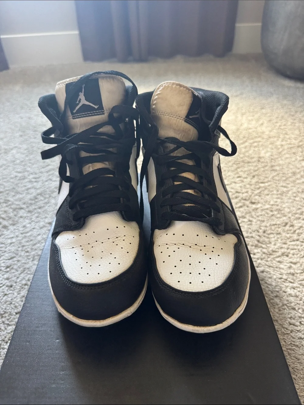 Men's Jordan 1 Mid TD Molded Football Cleats